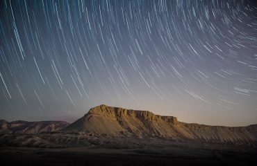 mountain and sky